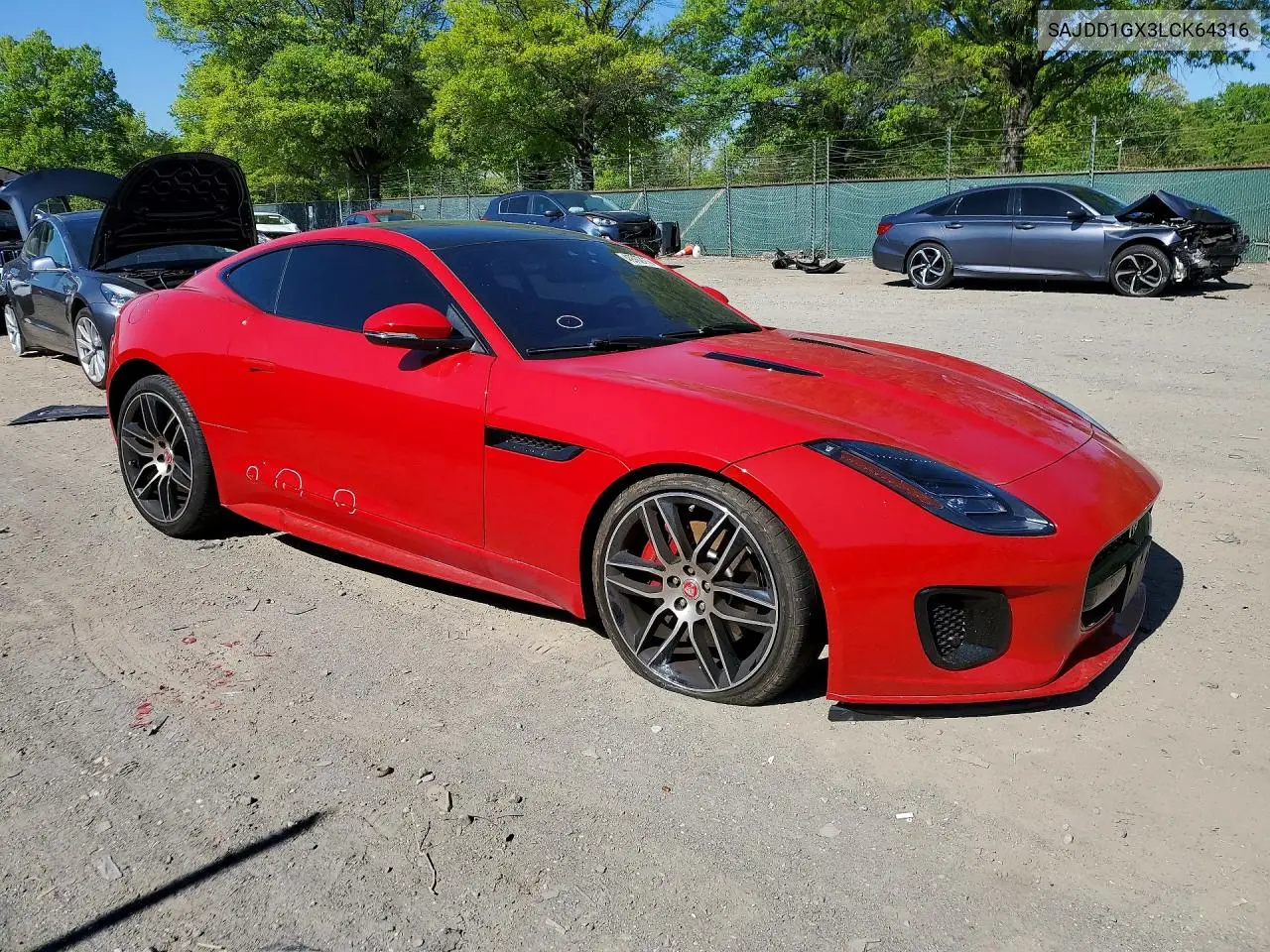 2020 Jaguar F-Type VIN: SAJDD1GX3LCK64316 Lot: 49762116