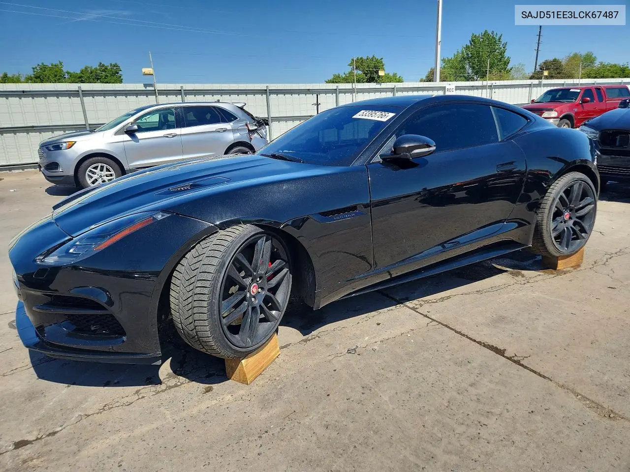 2020 Jaguar F-Type R VIN: SAJD51EE3LCK67487 Lot: 53395766