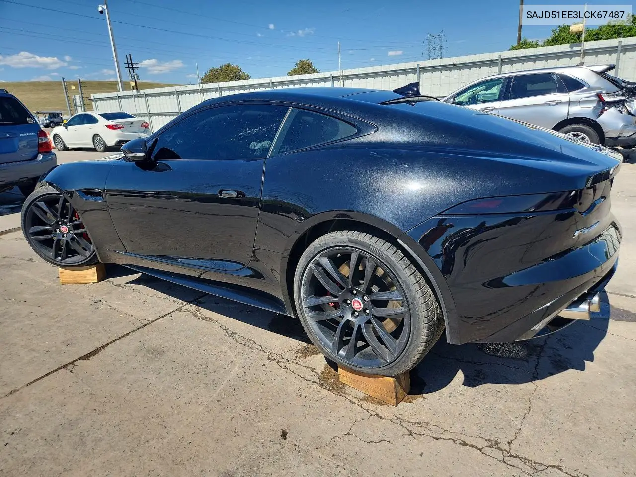 2020 Jaguar F-Type R VIN: SAJD51EE3LCK67487 Lot: 53395766