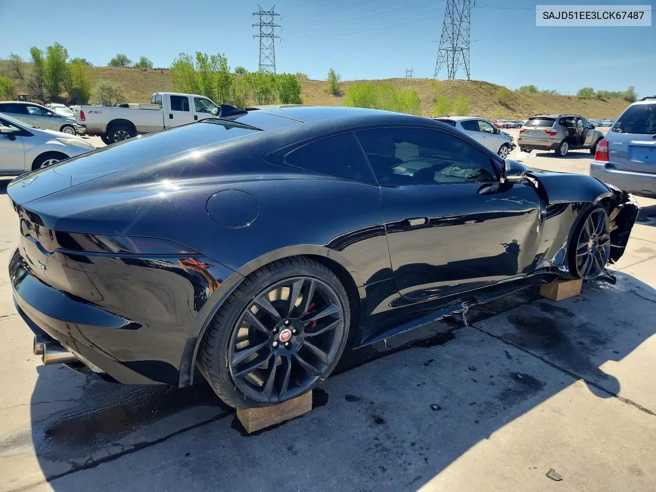 2020 Jaguar F-Type R VIN: SAJD51EE3LCK67487 Lot: 53395766