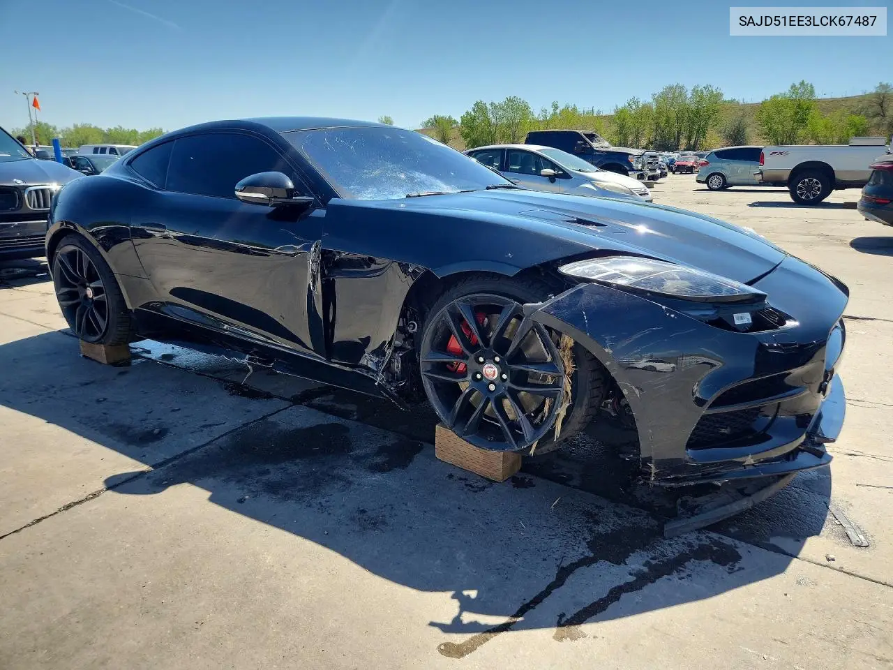 2020 Jaguar F-Type R VIN: SAJD51EE3LCK67487 Lot: 53395766