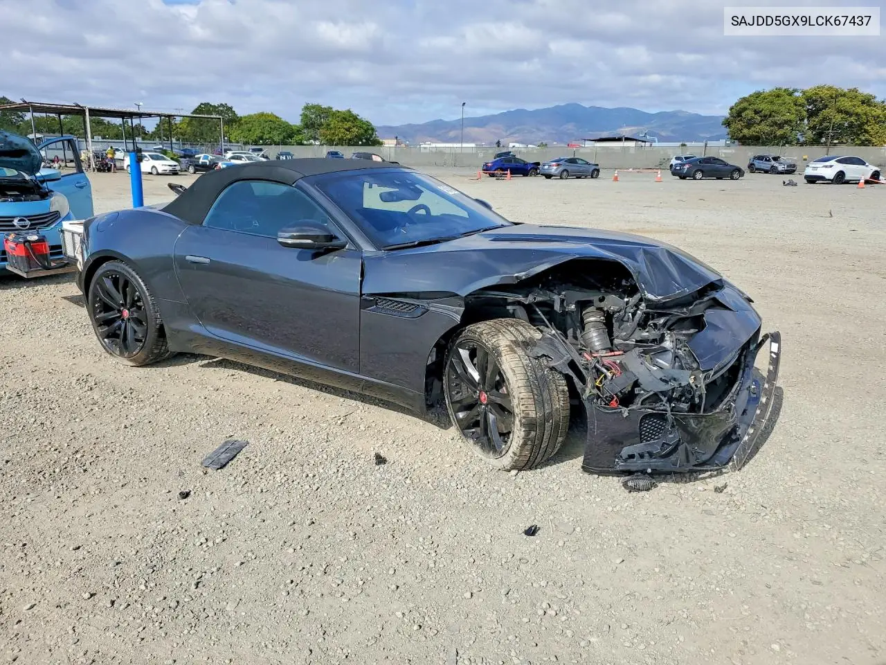 2020 Jaguar F-Type VIN: SAJDD5GX9LCK67437 Lot: 54524096