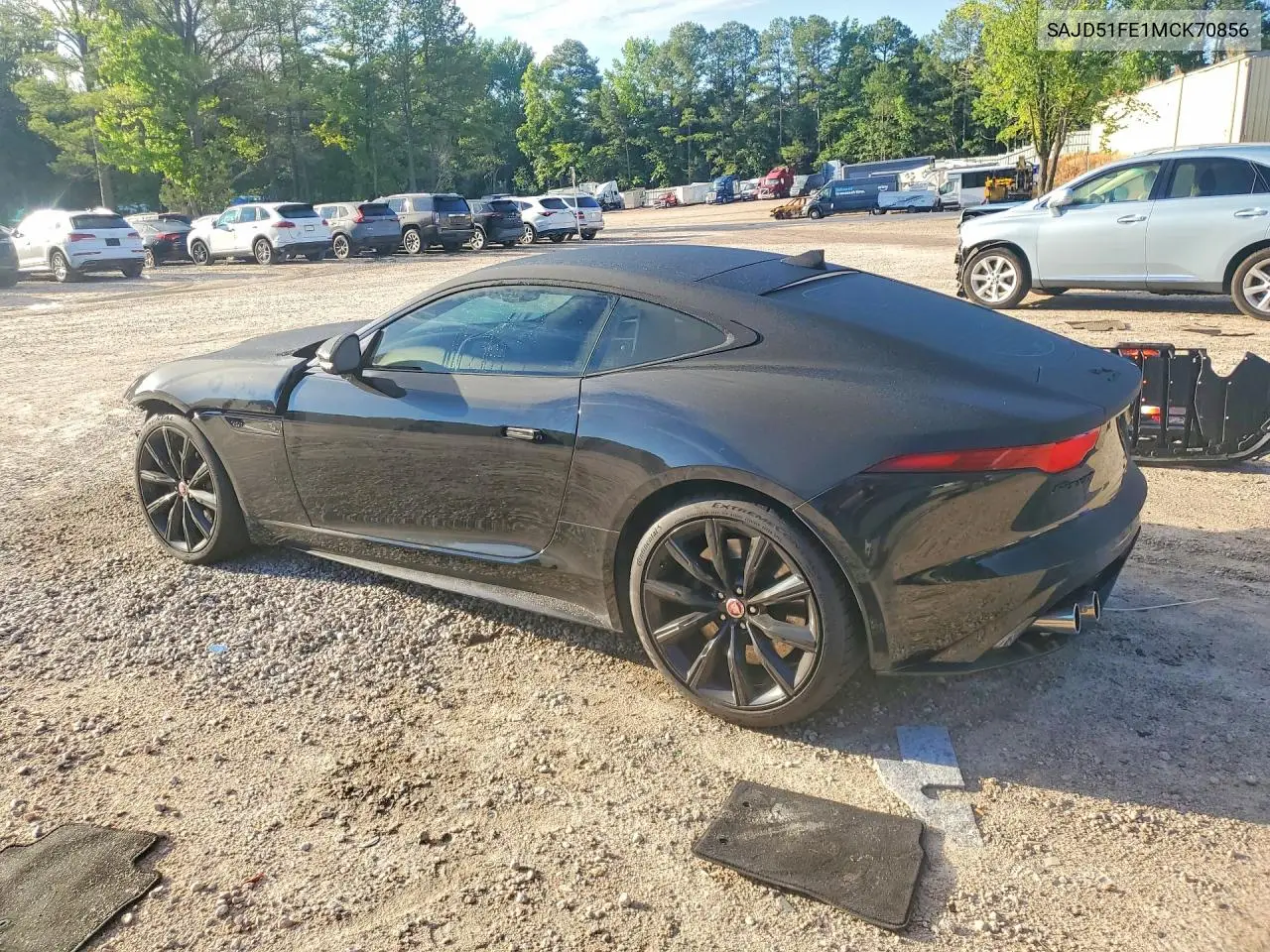 2021 Jaguar F-Type R VIN: SAJD51FE1MCK70856 Lot: 58592936