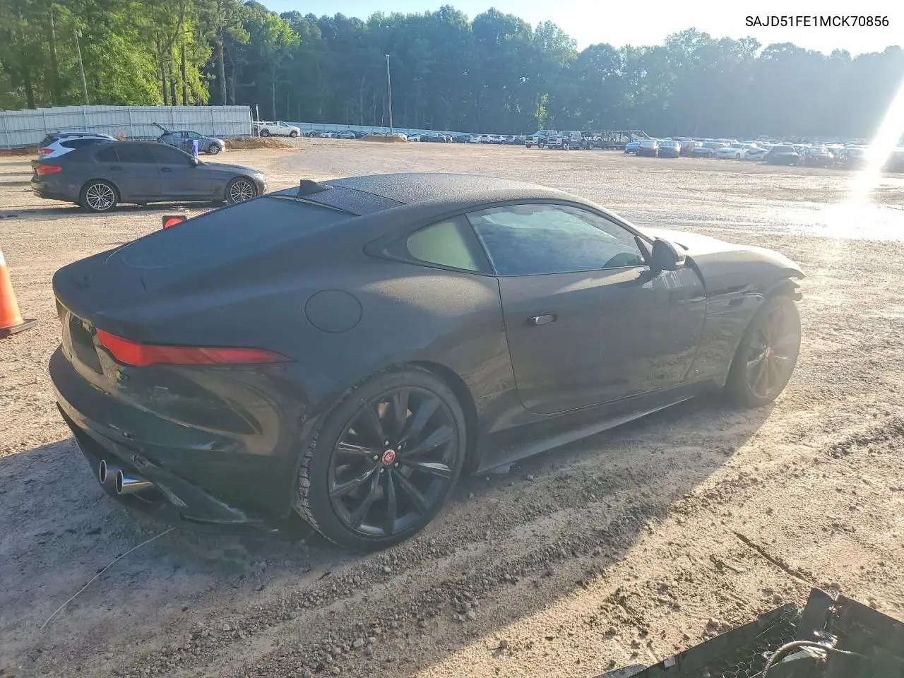 2021 Jaguar F-Type R VIN: SAJD51FE1MCK70856 Lot: 58592936