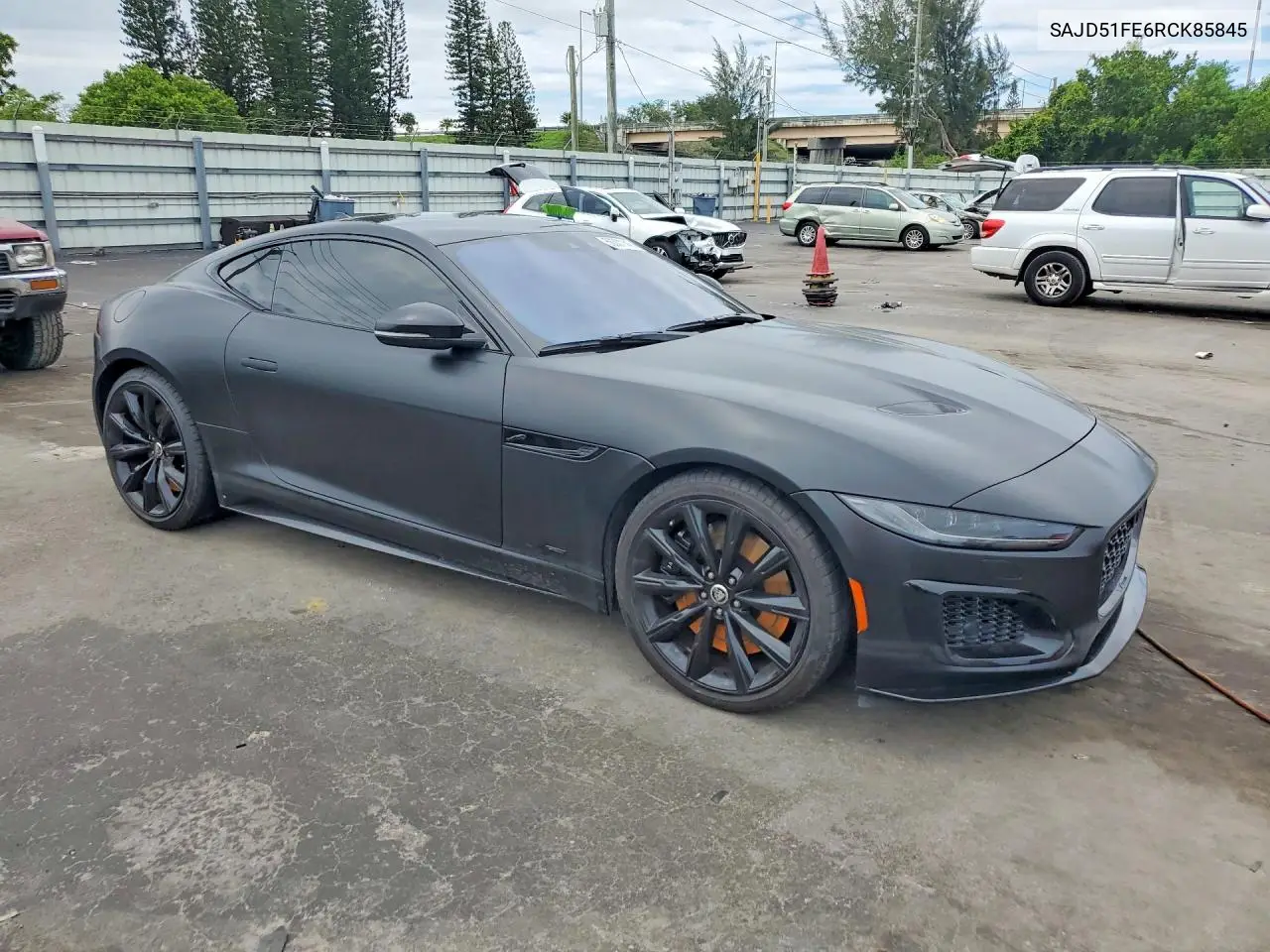 2024 Jaguar F-Type R75 VIN: SAJD51FE6RCK85845 Lot: 56501146