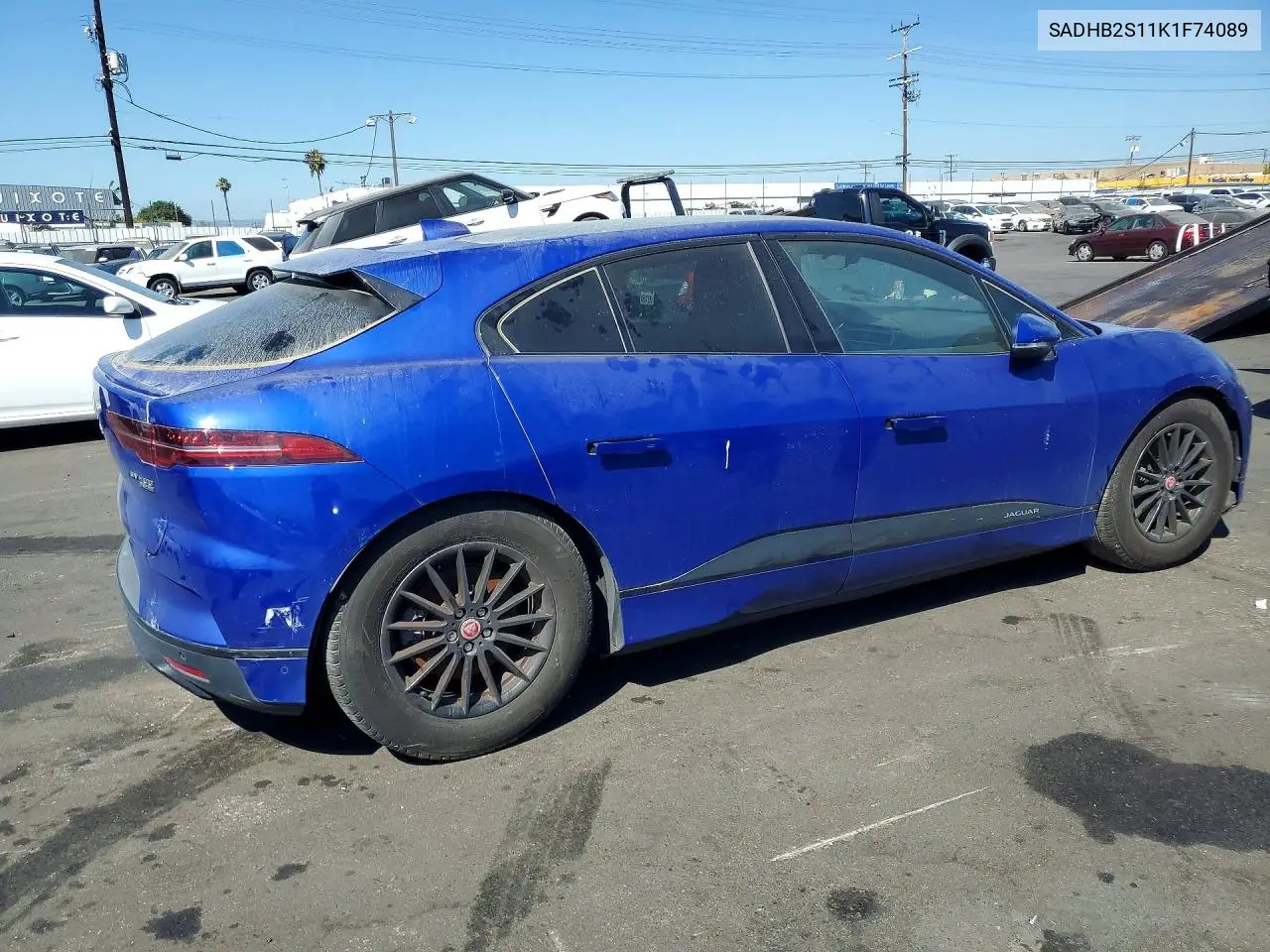 2019 Jaguar I-Pace S VIN: SADHB2S11K1F74089 Lot: 59805506