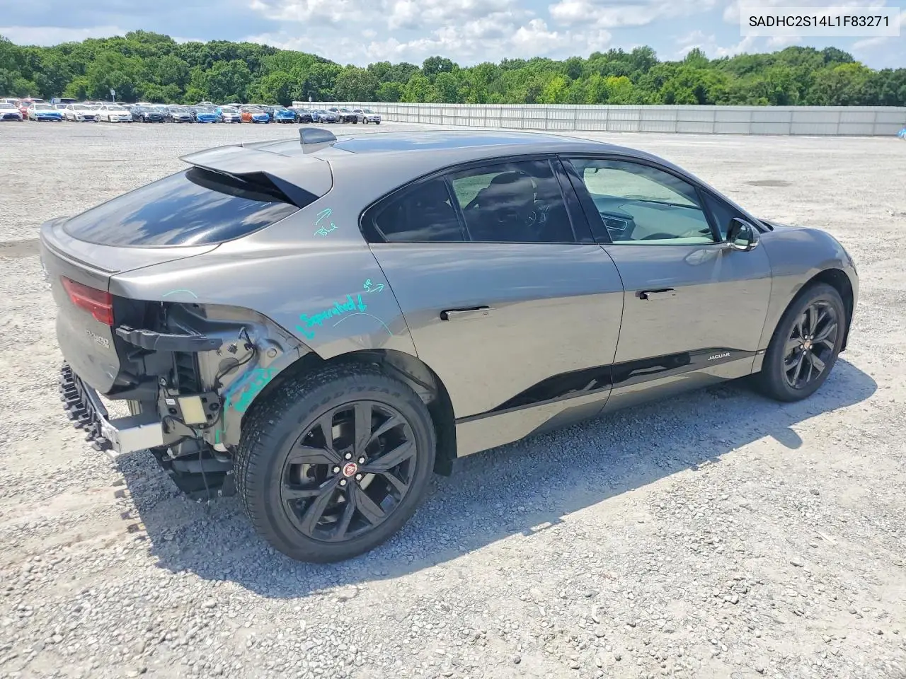 2020 Jaguar I-Pace Se VIN: SADHC2S14L1F83271 Lot: 58897076