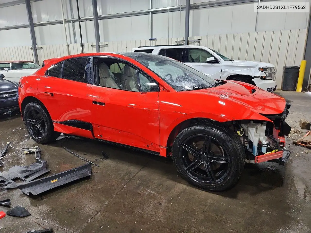 2020 Jaguar I-Pace Hse VIN: SADHD2S1XL1F79562 Lot: 60893646