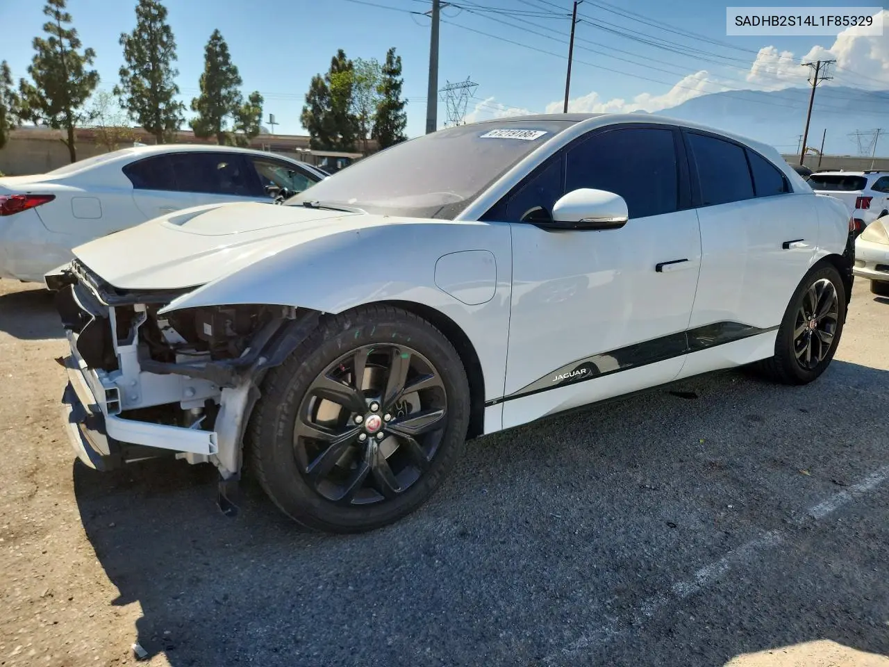 2020 Jaguar I-Pace S VIN: SADHB2S14L1F85329 Lot: 61219186