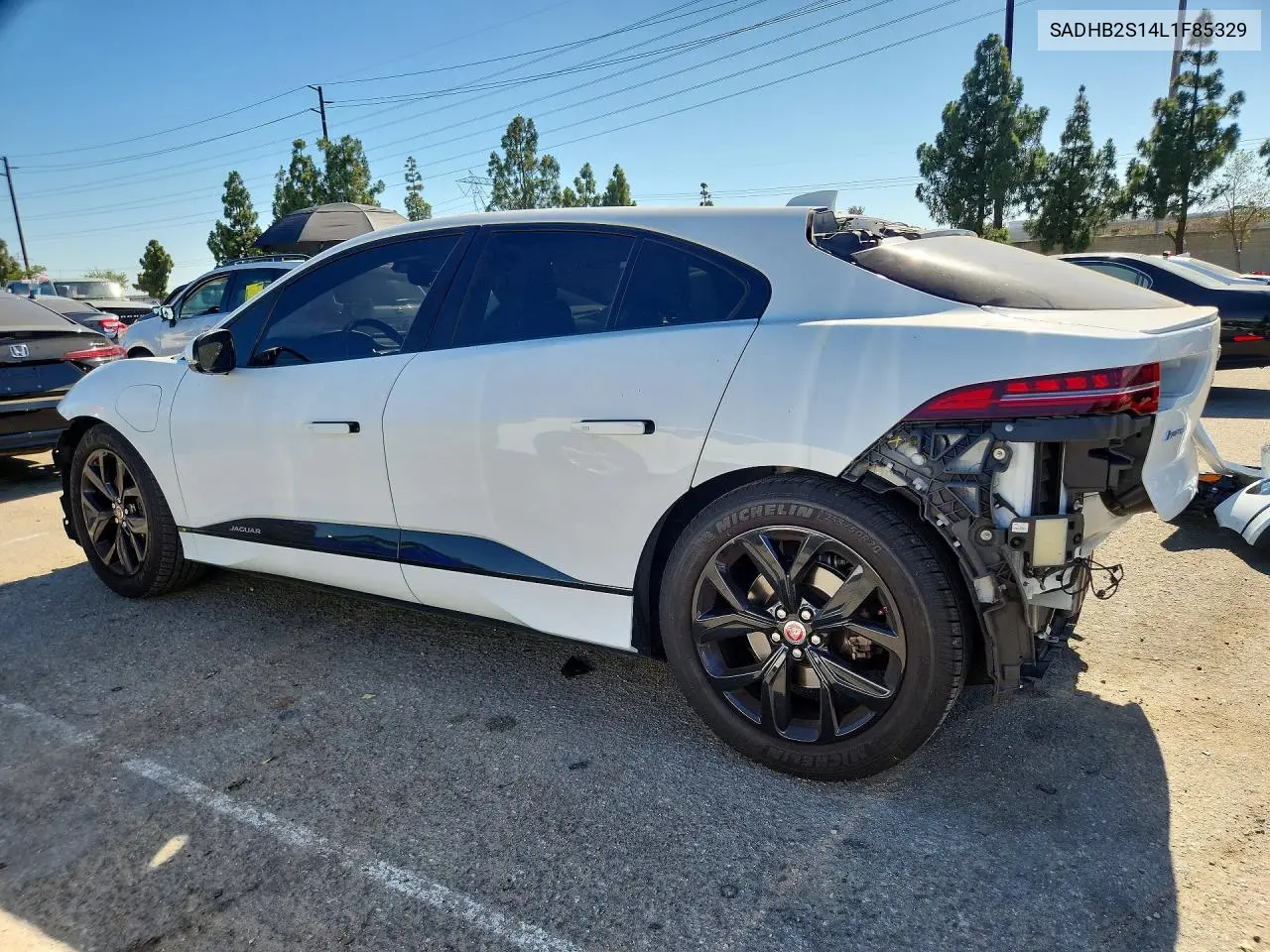 2020 Jaguar I-Pace S VIN: SADHB2S14L1F85329 Lot: 61219186