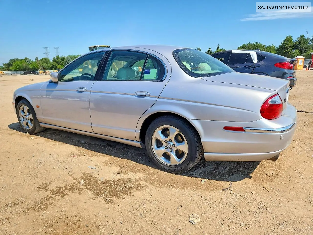 2001 Jaguar S-Type VIN: SAJDA01N41FM04167 Lot: 60828386