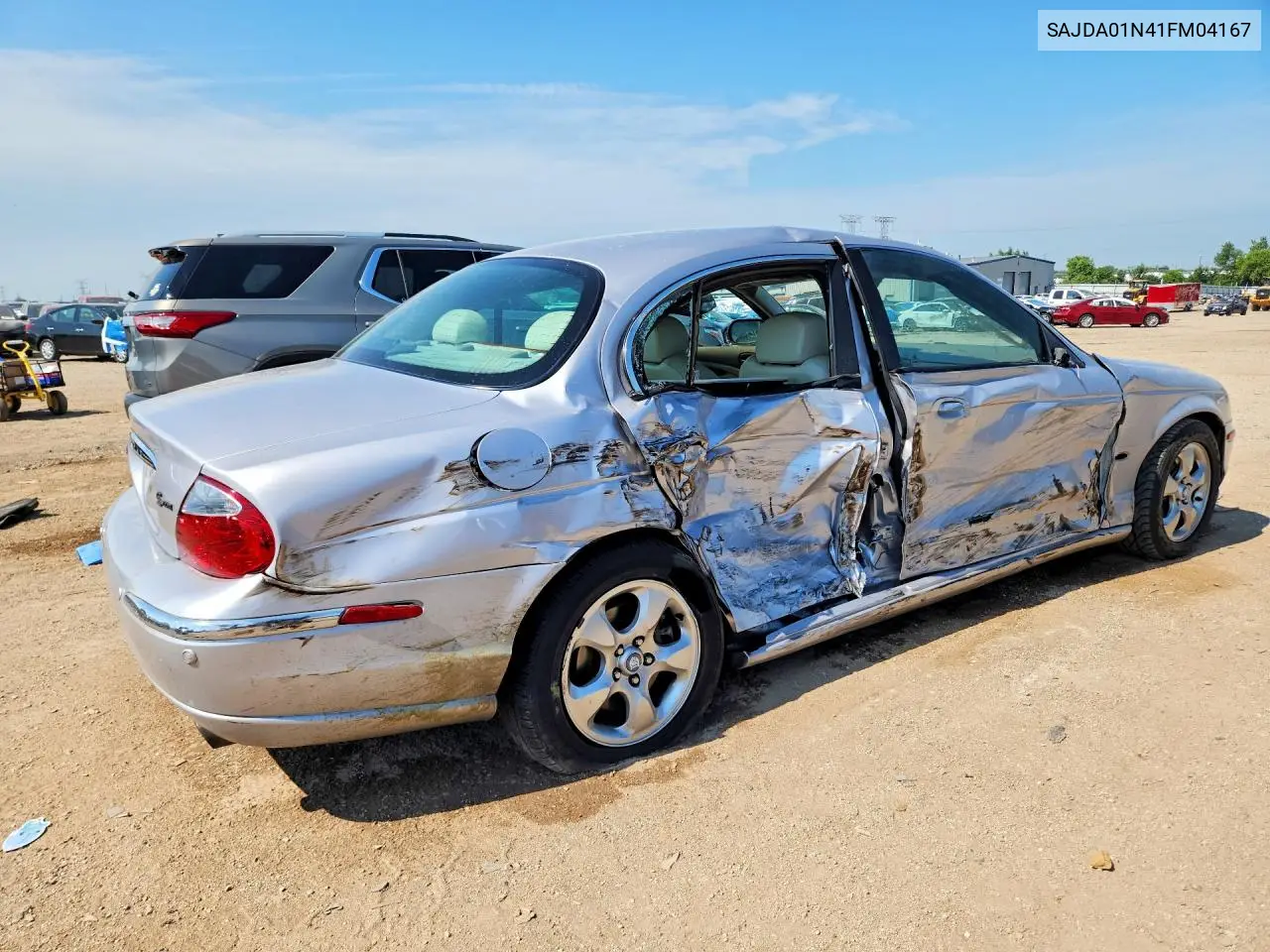 2001 Jaguar S-Type VIN: SAJDA01N41FM04167 Lot: 60828386
