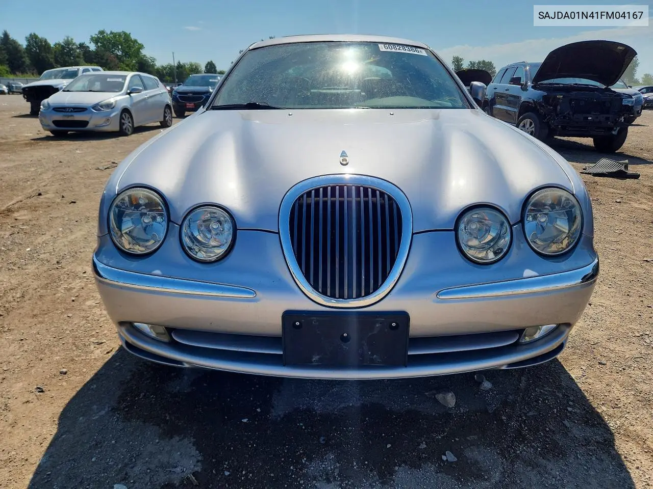 2001 Jaguar S-Type VIN: SAJDA01N41FM04167 Lot: 60828386