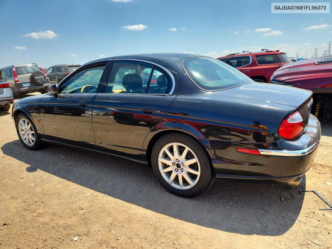 2001 Jaguar S-Type VIN: SAJDA01N81FL96073 Lot: 60851216