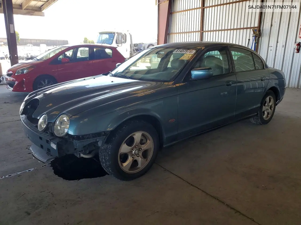 2001 Jaguar S-Type VIN: SAJDA01N71FM07144 Lot: 61457976