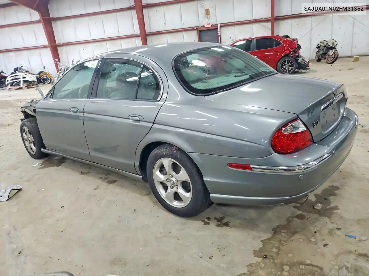 2002 Jaguar S-Type VIN: SAJDA01N02FM31352 Lot: 85461995