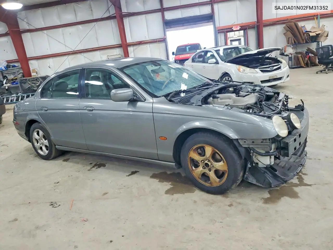 2002 Jaguar S-Type VIN: SAJDA01N02FM31352 Lot: 85461995