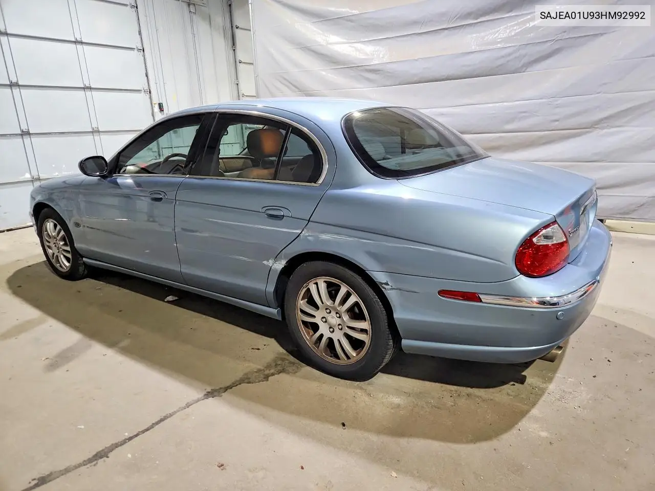2003 Jaguar S-Type VIN: SAJEA01U93HM92992 Lot: 52322686