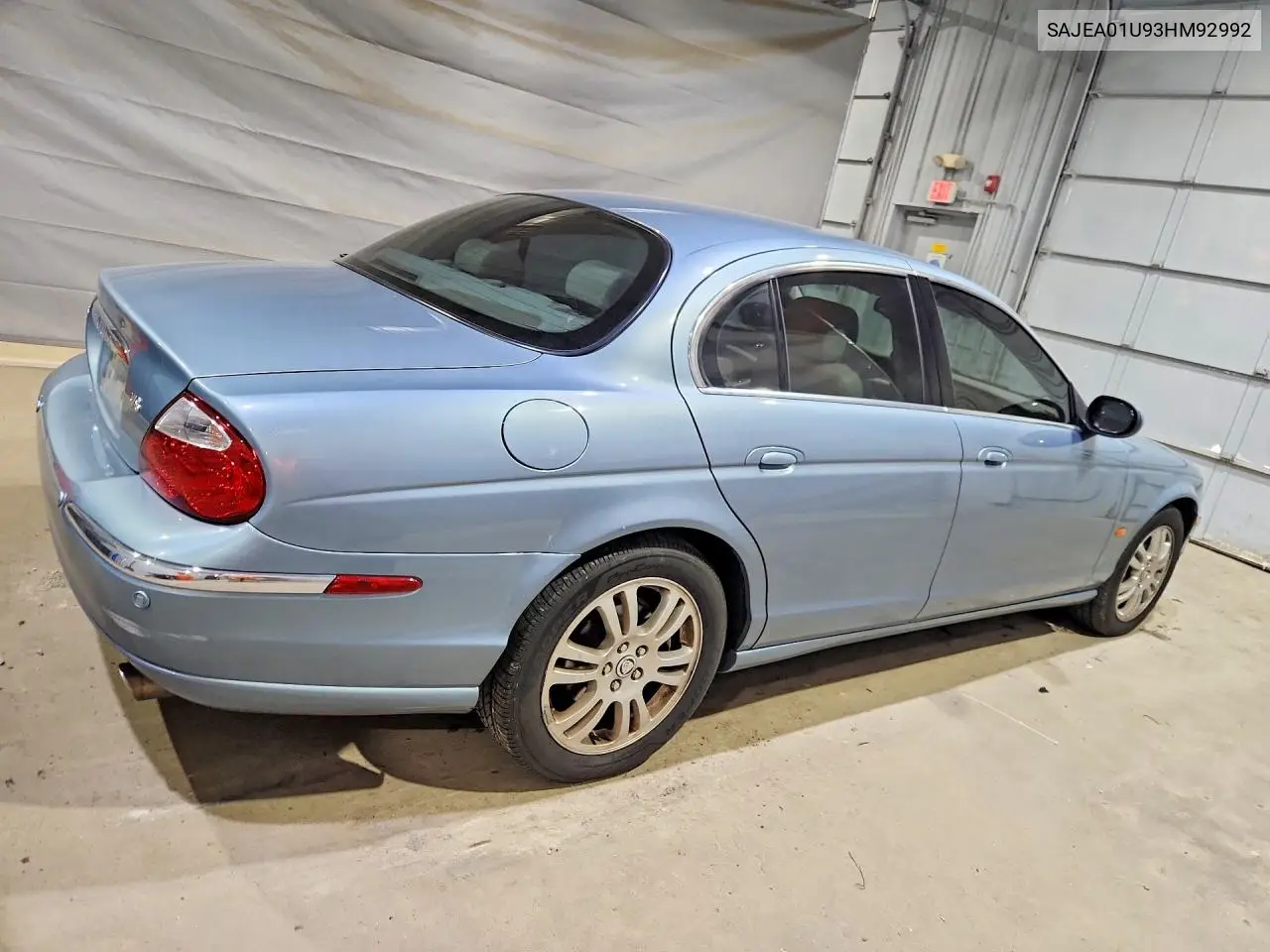 2003 Jaguar S-Type VIN: SAJEA01U93HM92992 Lot: 52322686