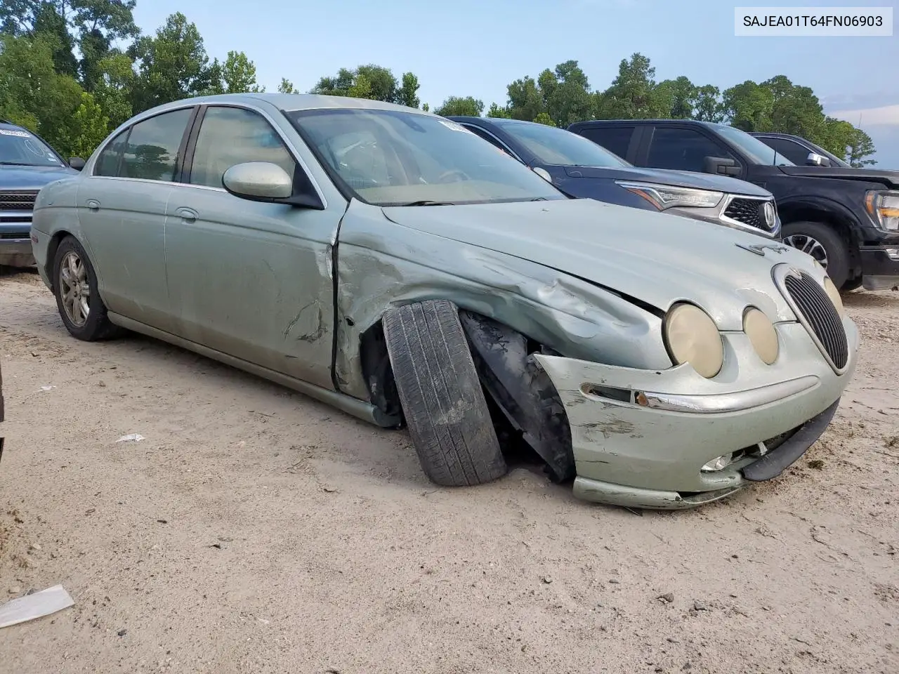 2004 Jaguar S-Type VIN: SAJEA01T64FN06903 Lot: 56250496