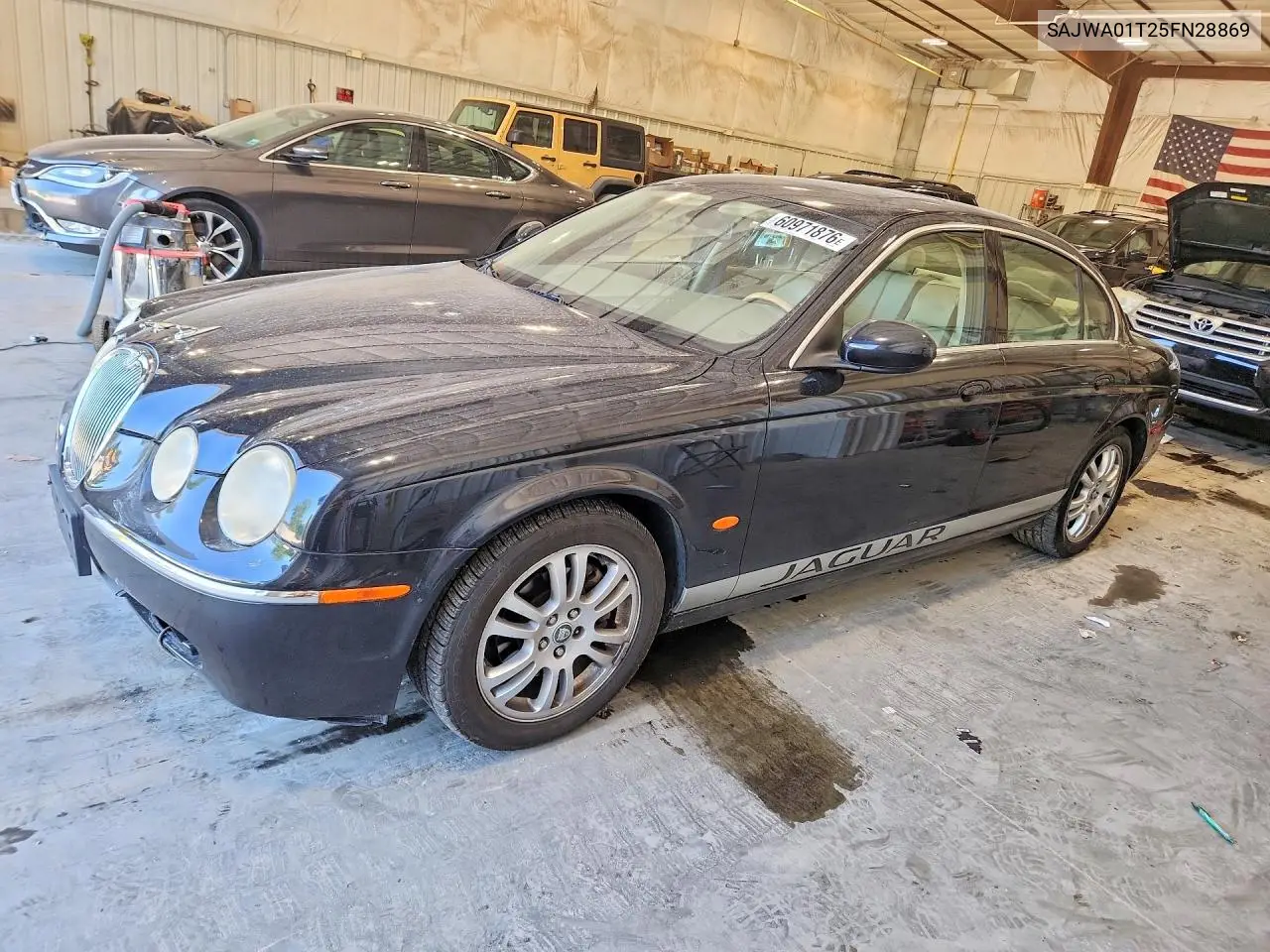 2005 Jaguar S-Type VIN: SAJWA01T25FN28869 Lot: 60971876