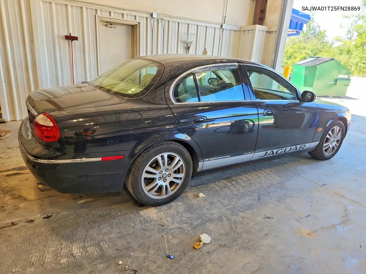 2005 Jaguar S-Type VIN: SAJWA01T25FN28869 Lot: 60971876