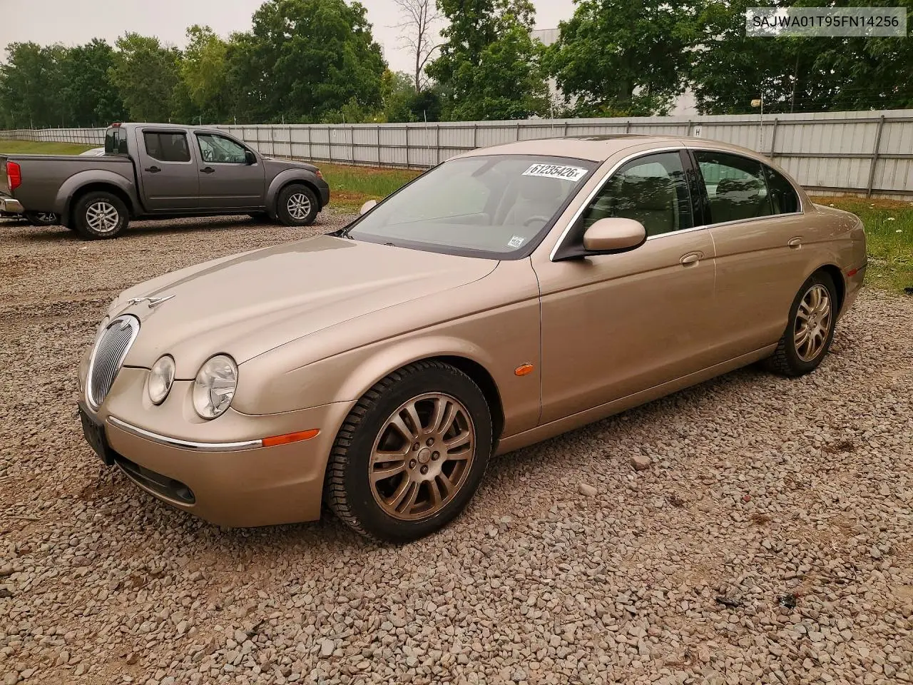 2005 Jaguar S-Type VIN: SAJWA01T95FN14256 Lot: 61235426