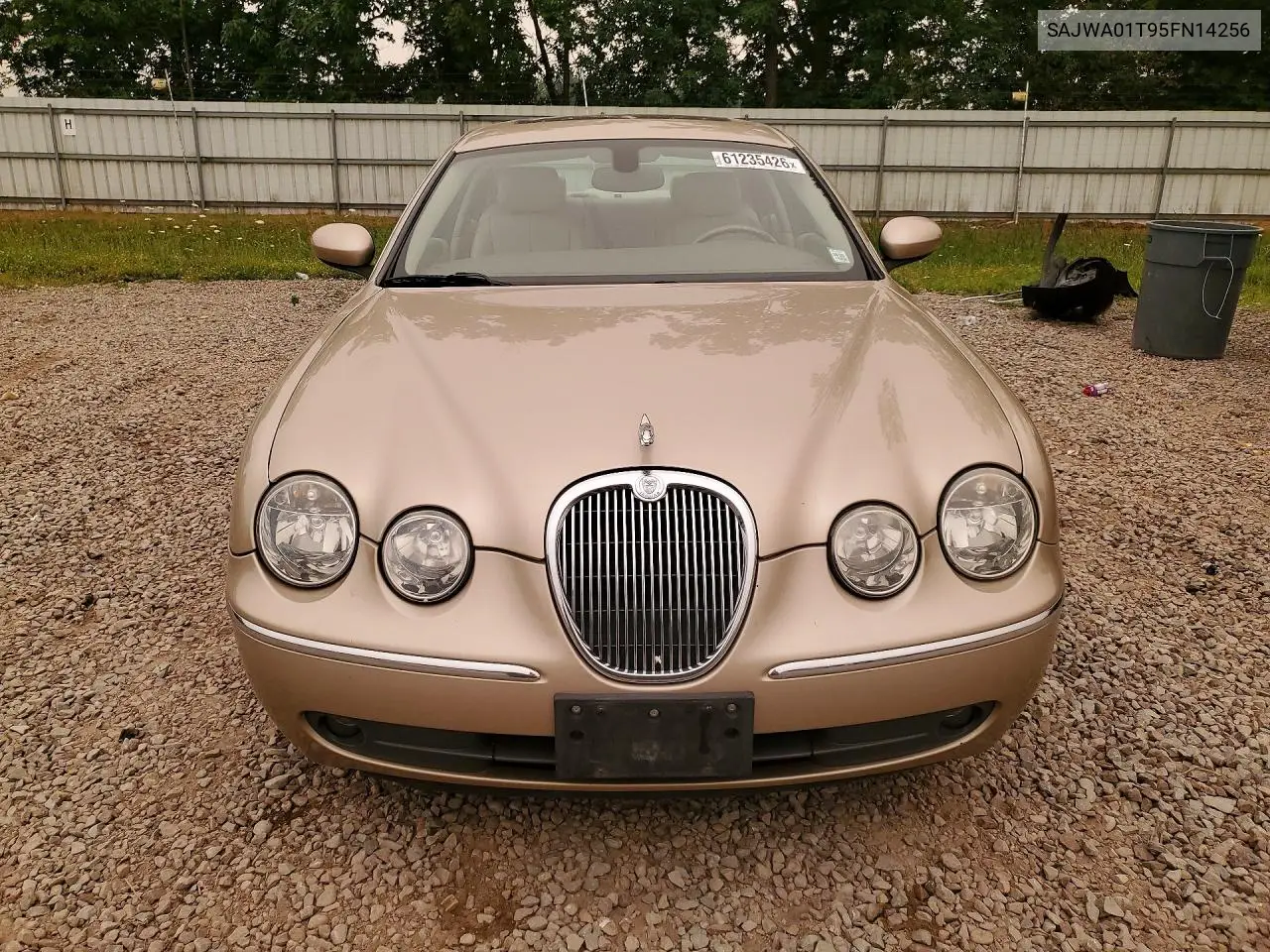 2005 Jaguar S-Type VIN: SAJWA01T95FN14256 Lot: 61235426