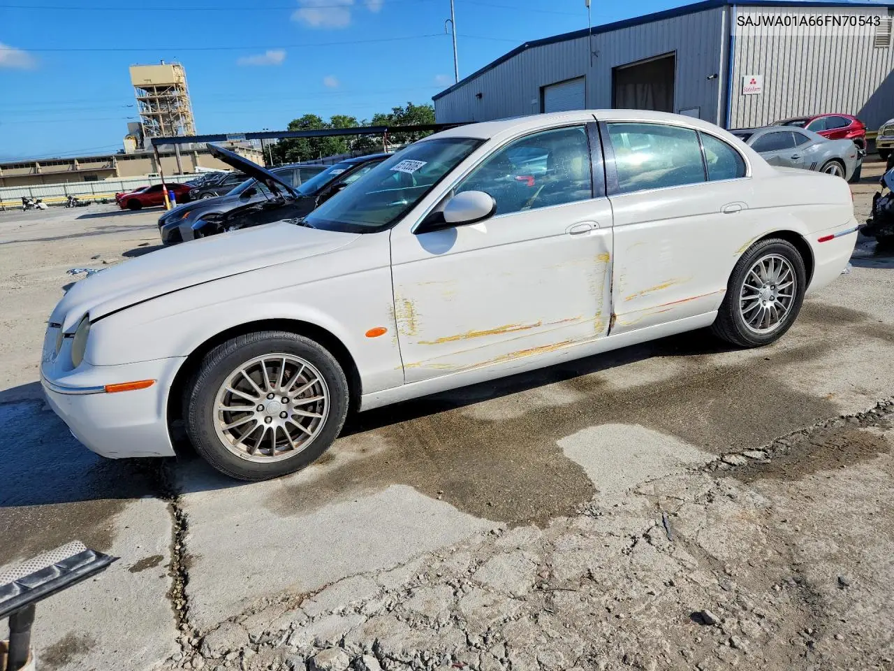 2006 Jaguar S-Type VIN: SAJWA01A66FN70543 Lot: 55785006