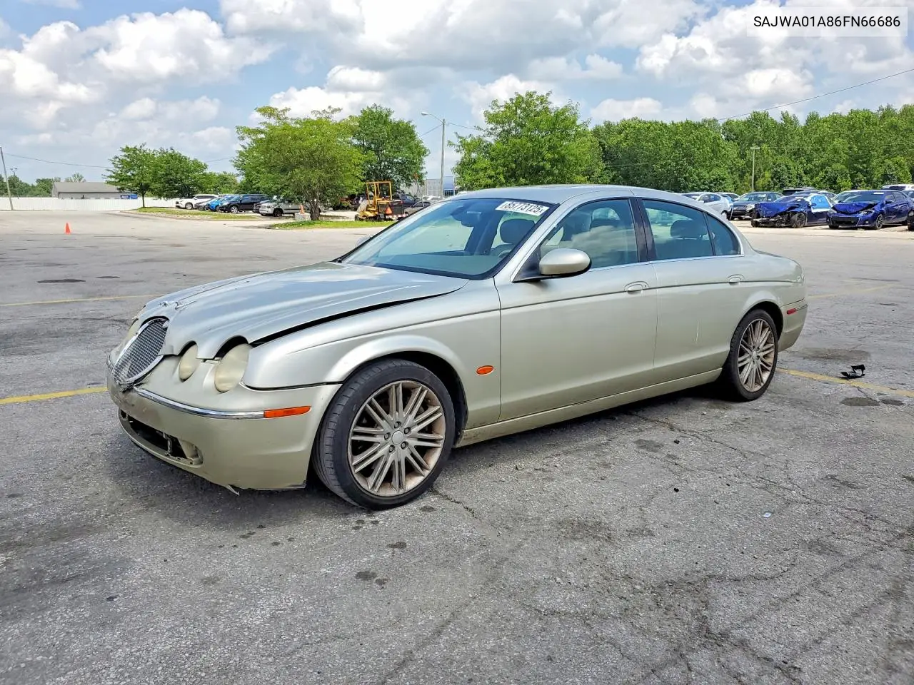 2006 Jaguar S-Type VIN: SAJWA01A86FN66686 Lot: 85773125