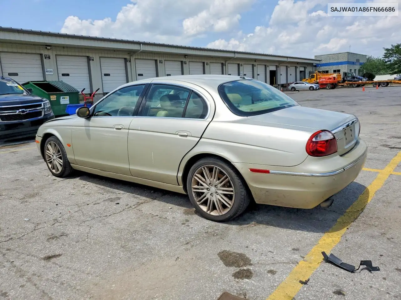 2006 Jaguar S-Type VIN: SAJWA01A86FN66686 Lot: 85773125