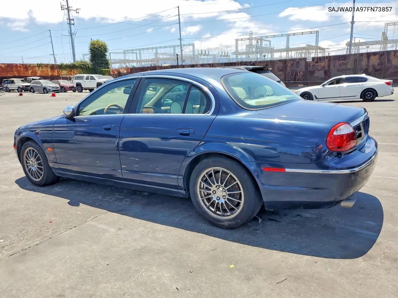 2007 Jaguar S-Type VIN: SAJWA01A97FN73857 Lot: 57886576