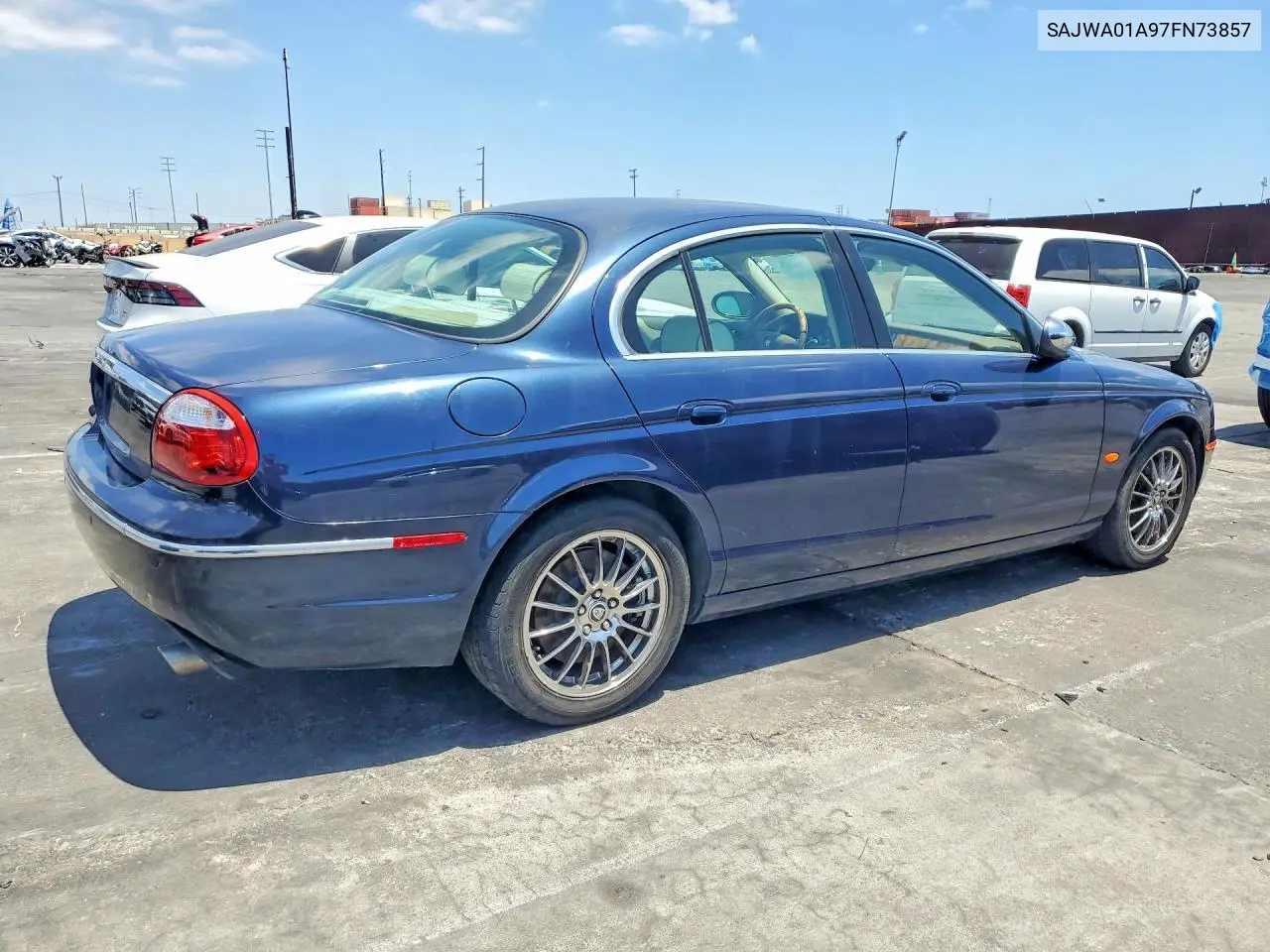 2007 Jaguar S-Type VIN: SAJWA01A97FN73857 Lot: 57886576