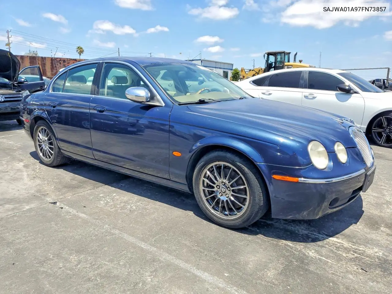 2007 Jaguar S-Type VIN: SAJWA01A97FN73857 Lot: 57886576
