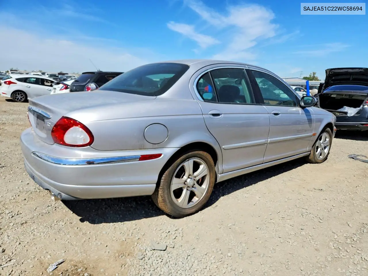 2002 Jaguar X-Type 3.0 VIN: SAJEA51C22WC58694 Lot: 45564996