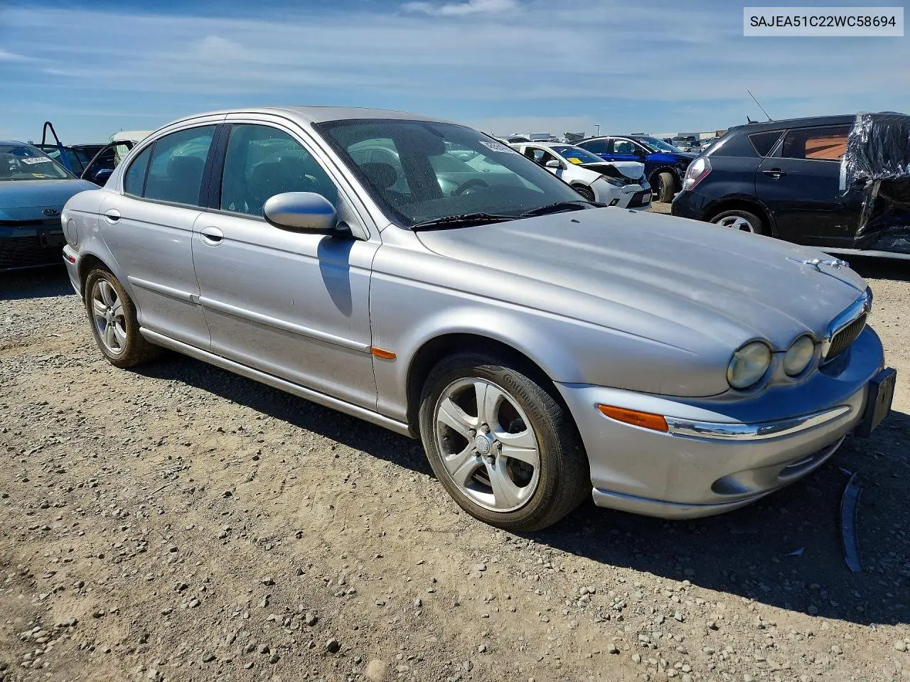 2002 Jaguar X-Type 3.0 VIN: SAJEA51C22WC58694 Lot: 45564996