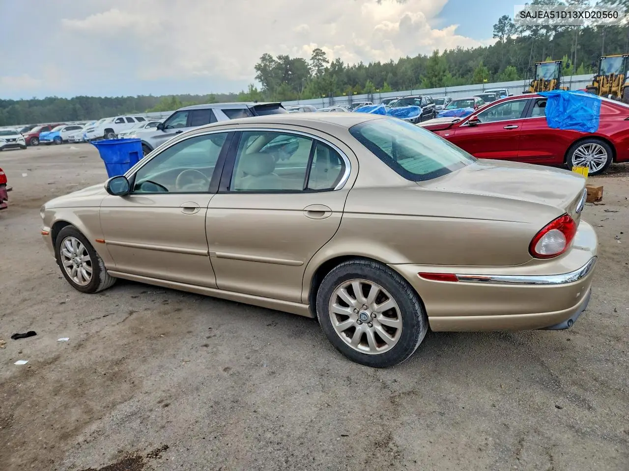 2003 Jaguar X-Type 2.5 VIN: SAJEA51D13XD20560 Lot: 60259306