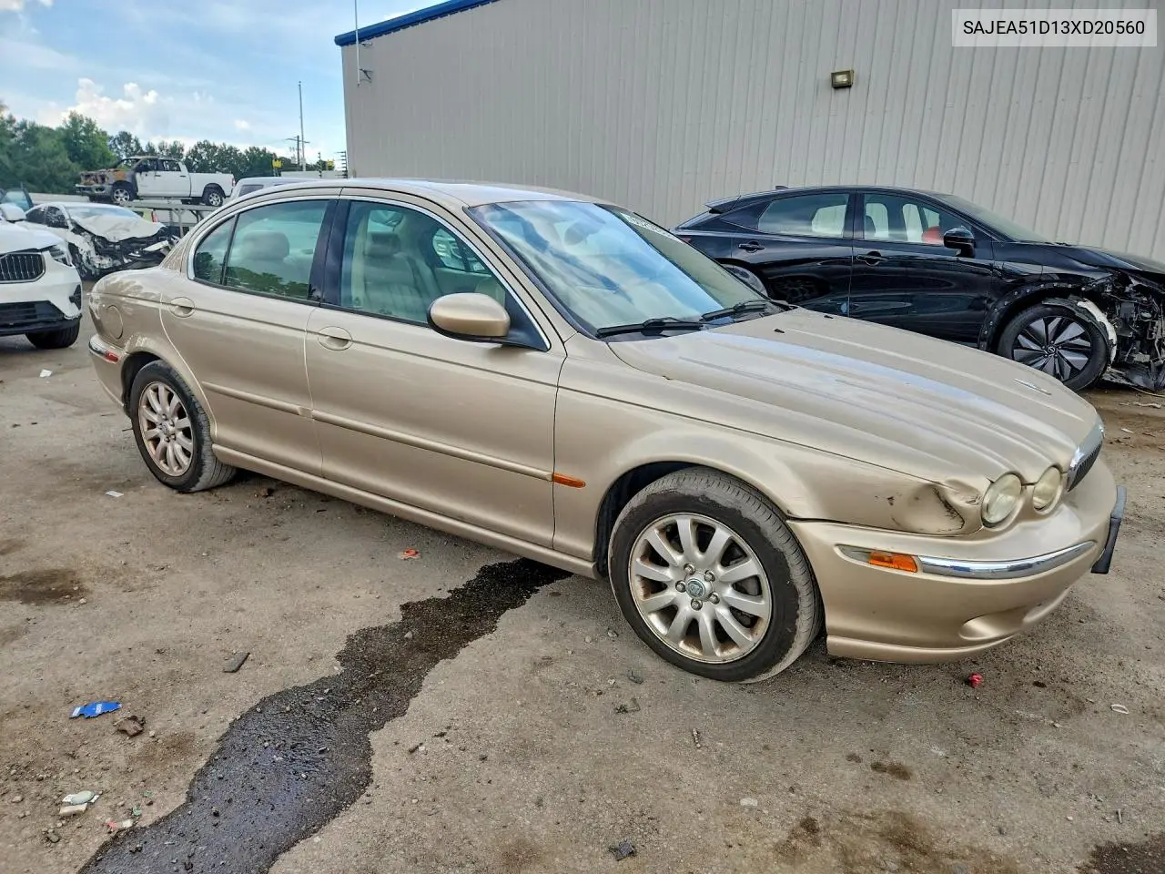 2003 Jaguar X-Type 2.5 VIN: SAJEA51D13XD20560 Lot: 60259306