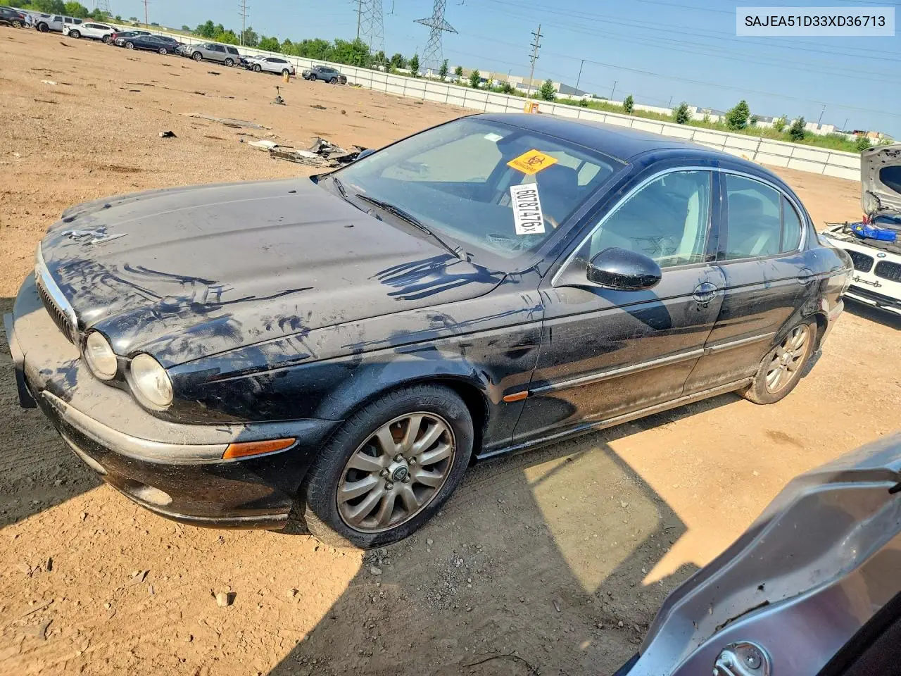 2003 Jaguar X-Type 2.5 VIN: SAJEA51D33XD36713 Lot: 60787476