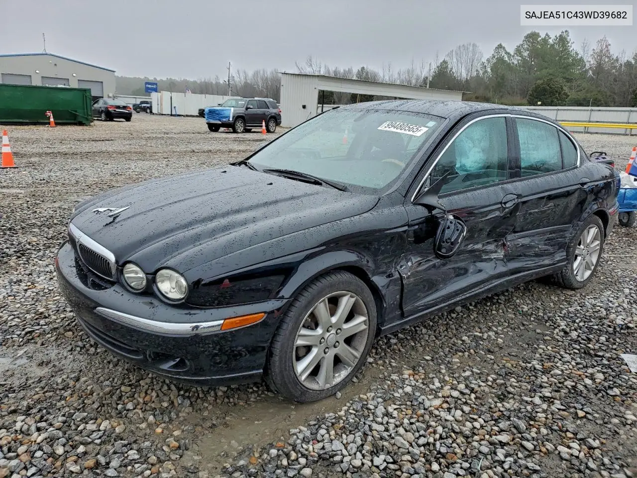 2003 Jaguar X-Type 3.0 VIN: SAJEA51C43WD39682 Lot: 99480565