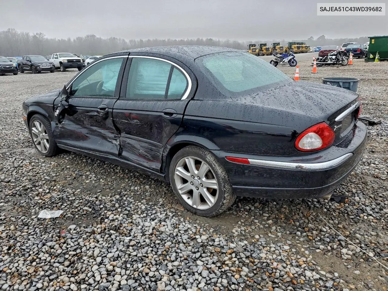 2003 Jaguar X-Type 3.0 VIN: SAJEA51C43WD39682 Lot: 99480565