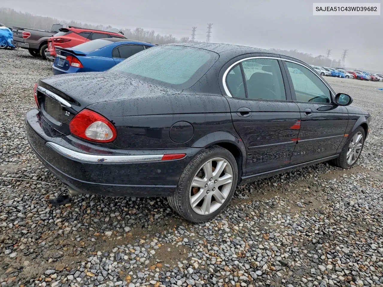 2003 Jaguar X-Type 3.0 VIN: SAJEA51C43WD39682 Lot: 99480565