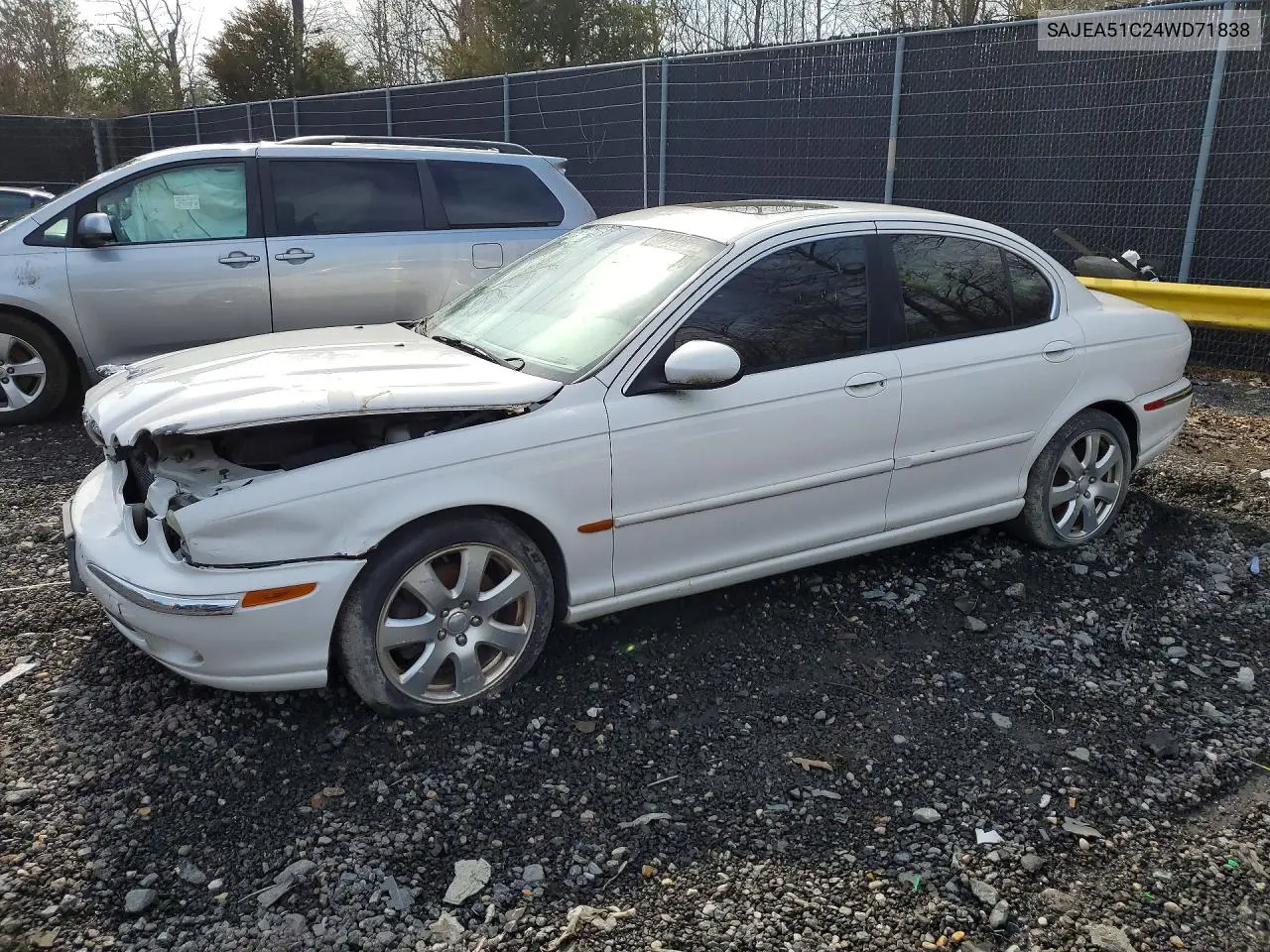 2004 Jaguar X Type VIN: SAJEA51C24WD71838 Lot: 41907766
