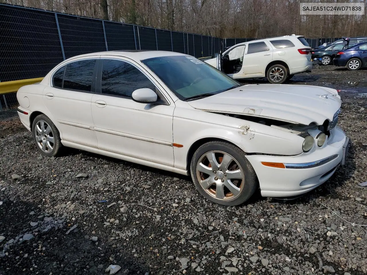 2004 Jaguar X Type VIN: SAJEA51C24WD71838 Lot: 41907766