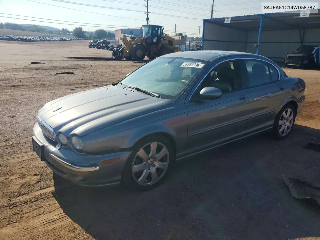 2004 Jaguar X-Type 3.0 VIN: SAJEA51C14WD58787 Lot: 59385996