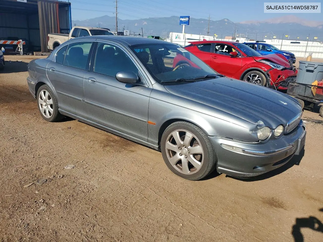 2004 Jaguar X-Type 3.0 VIN: SAJEA51C14WD58787 Lot: 59385996
