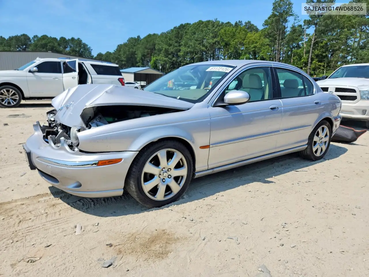 2004 Jaguar X-Type 3.0 VIN: SAJEA51C14WD68526 Lot: 61172126