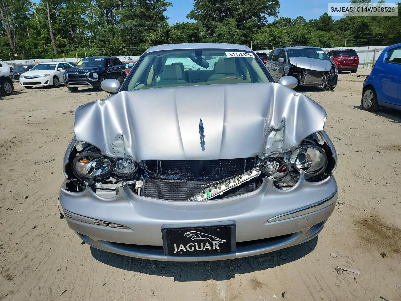 2004 Jaguar X-Type 3.0 VIN: SAJEA51C14WD68526 Lot: 61172126