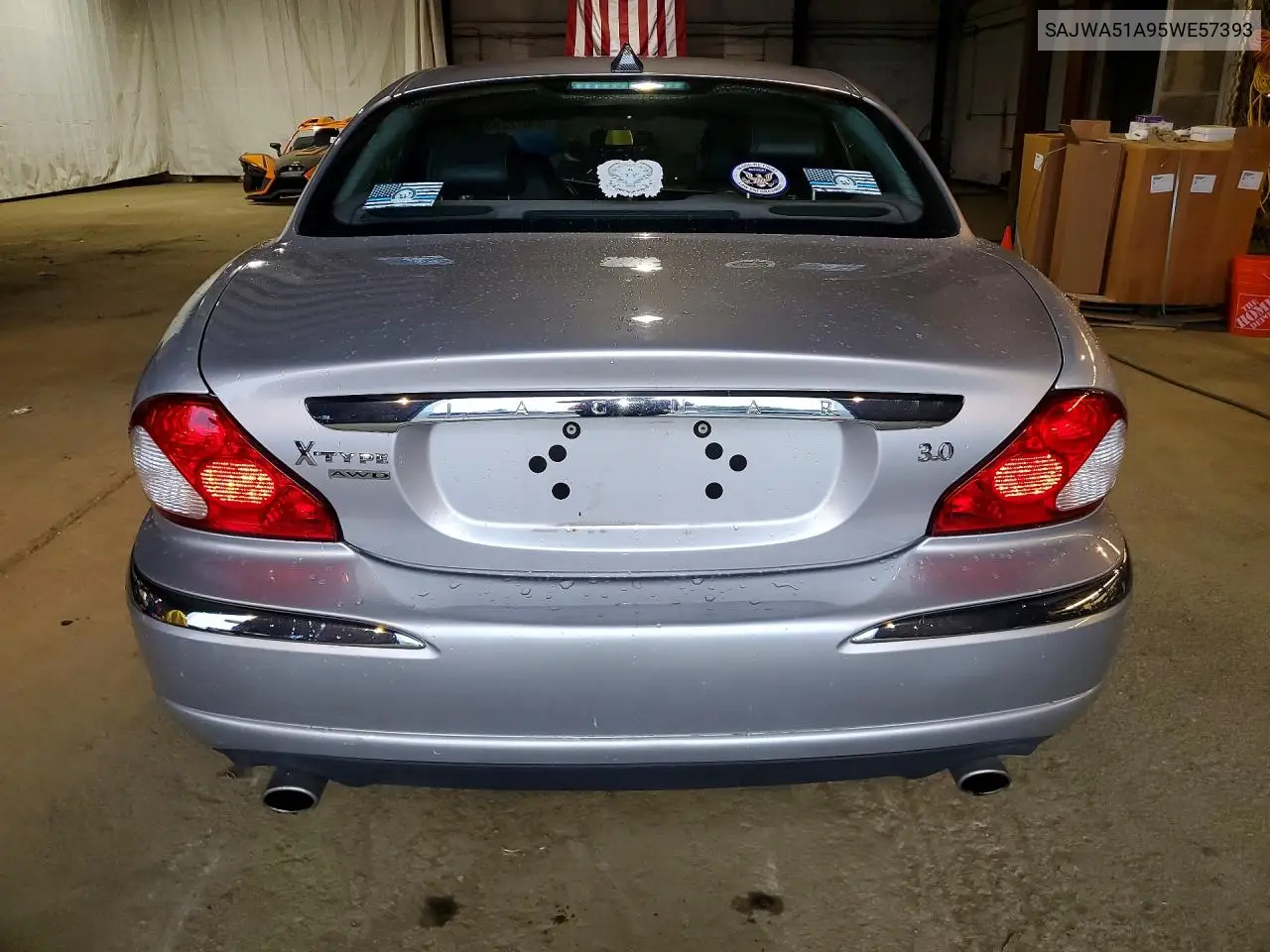 2005 Jaguar X-Type 3.0 VIN: SAJWA51A95WE57393 Lot: 59672286