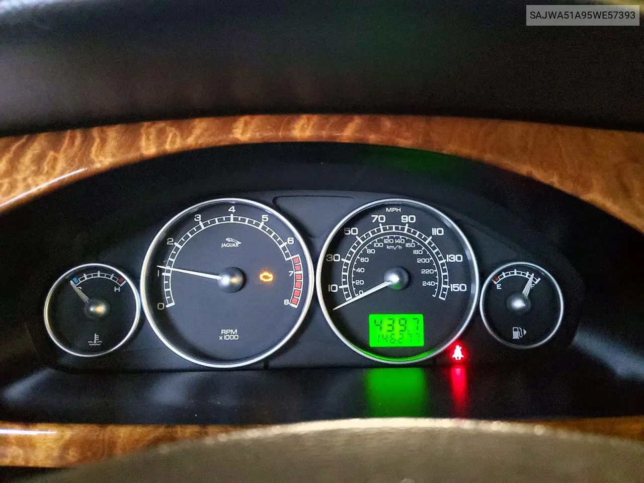 2005 Jaguar X-Type 3.0 VIN: SAJWA51A95WE57393 Lot: 59672286